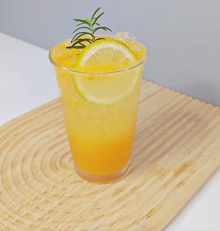 Mango  probiotic tea