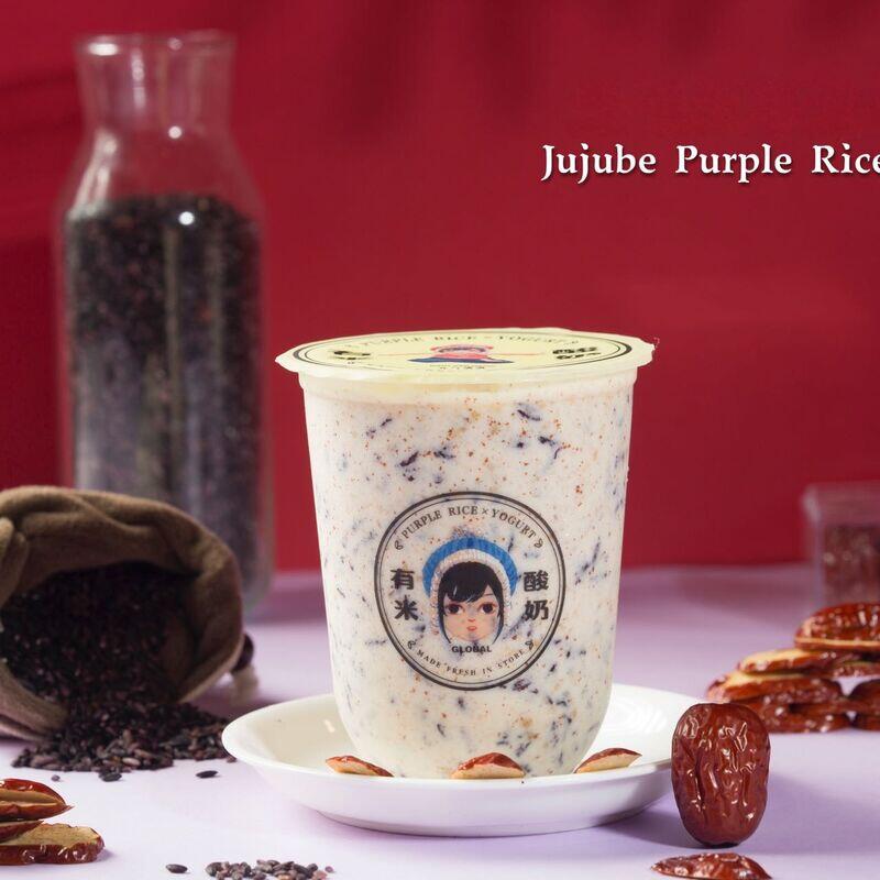 Jujube Purple Rice Yogurt