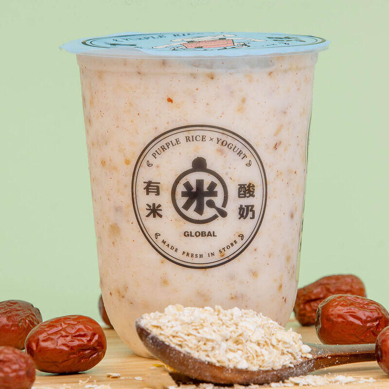 Jujube Oats Yogurt