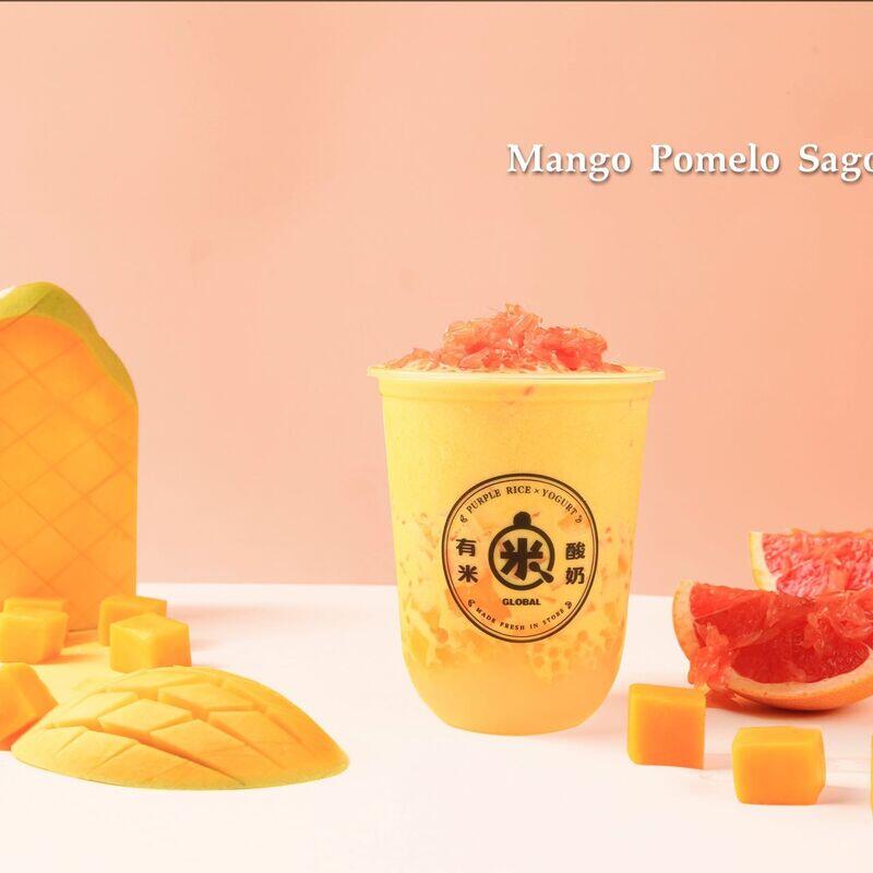 Mango Pomelo Sago Yogurt