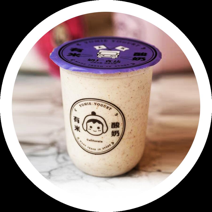 Rose Peach Yogurt
